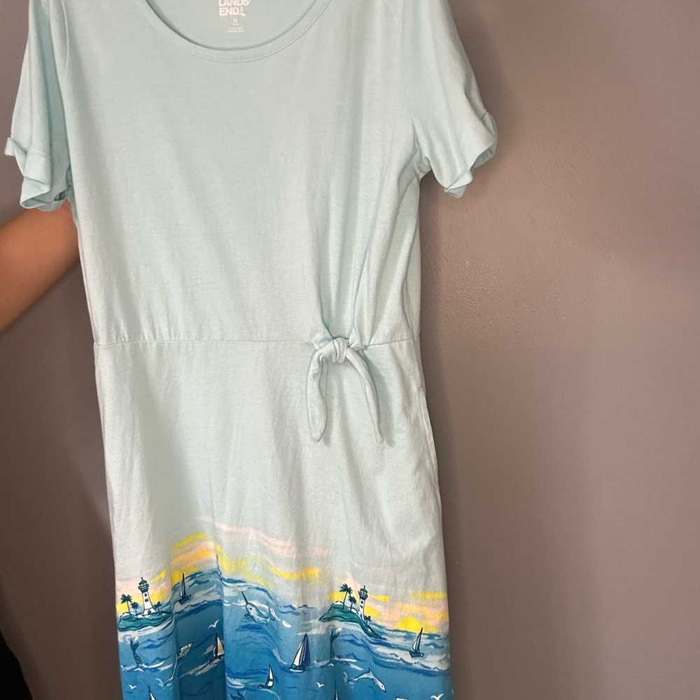 Lands End Nautical Dress for Girls